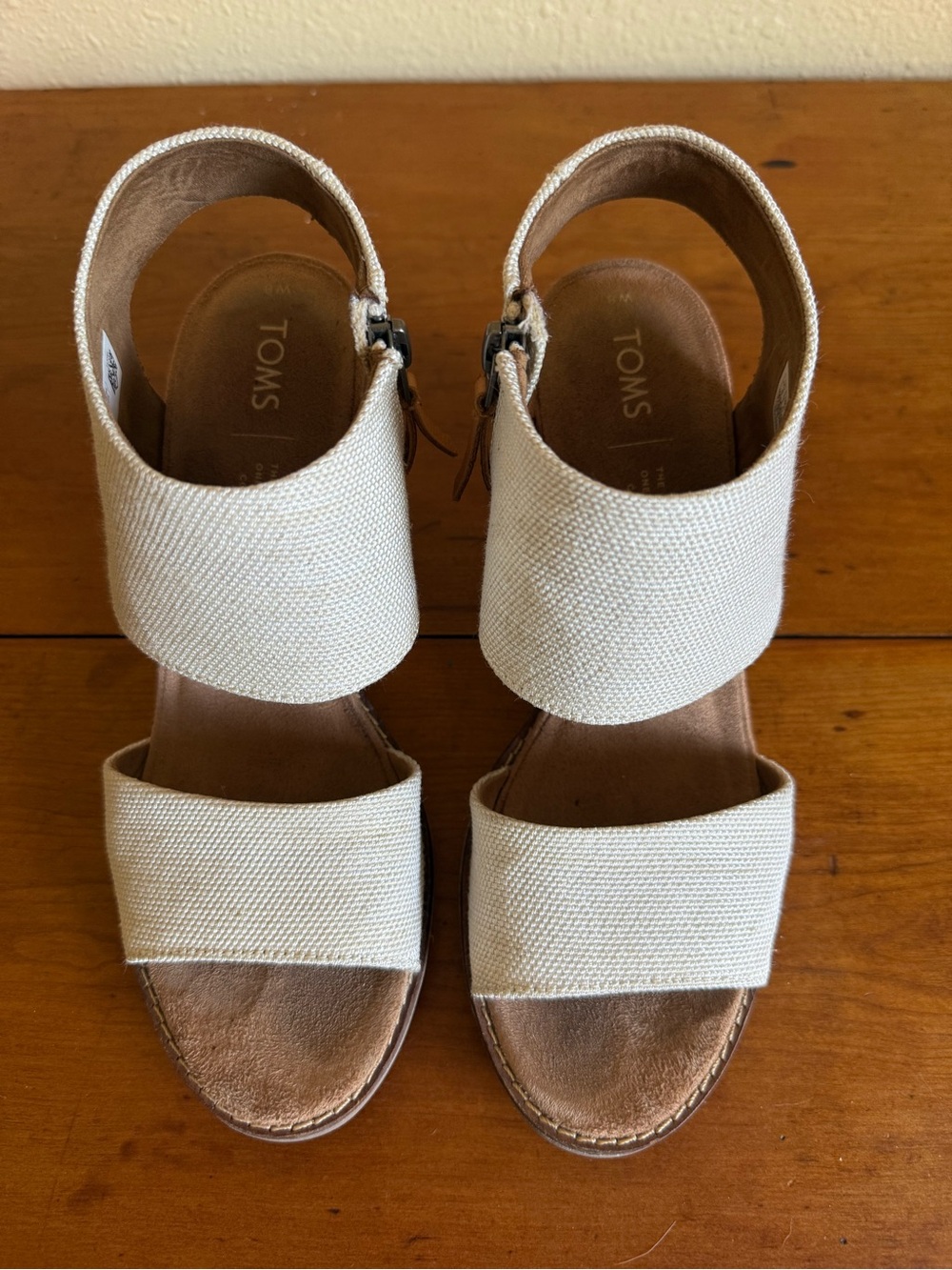 TOMS Majorca Cutout “Natural Yarn Dye” Sandals